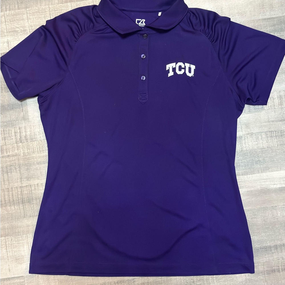TCU Women's Polo Shirt